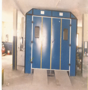 Cabine de peinture